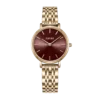 Ruby Petite Gold Burgundy