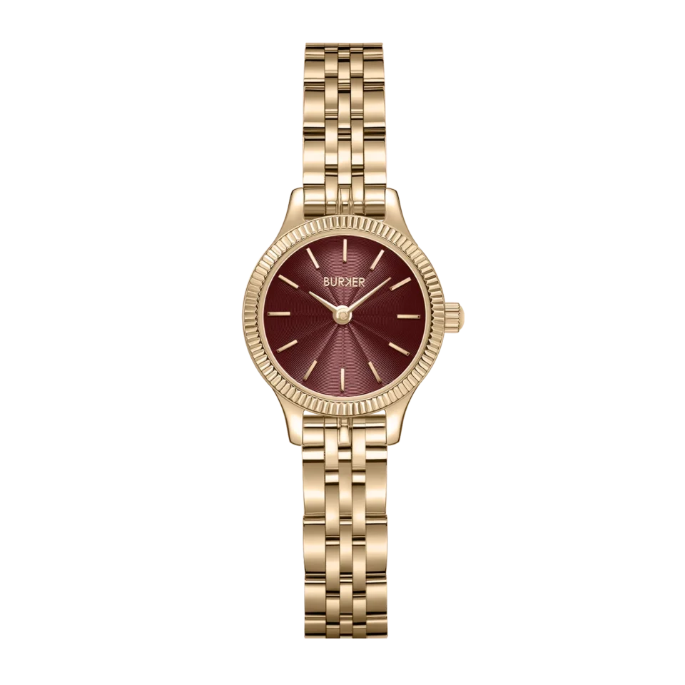 Sophie Gold Burgundy